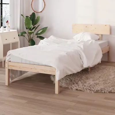Image de Maison Exclusive - Lit en bois massif pin 90x200 cm