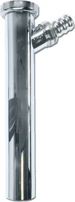 Produktbild von Verstellrohr 1 1/4"x32mm mit Geräteanschluss chrom für Waschbeckensiphon Viega 103033