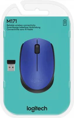 Obrázok produktu pre Logitech Wireless Mouse M171 blue retail