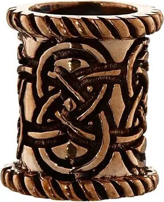 Produktbild von Haarschmuck Bartperle Celtic Magic Bronze Lockenperle 6376
