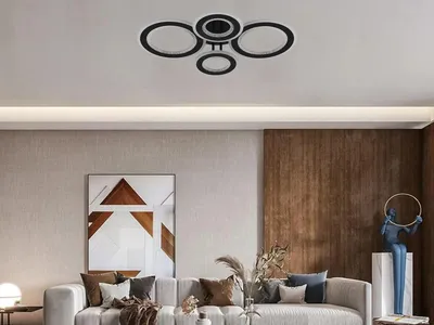 Zdjęcie produktu dla Oświetlenie sufitowe LED z pilotem, 100W - J3346/B