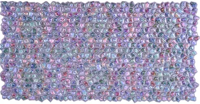 Produktbild von Dekorplatten aus PVC - Dekorative Wandpaneele mit 3D Look als Wandverkleidung - Mosaik Optik (1 Paneel Sparpaket 943 x 483 mm) Nachbildung Fliesen Kunststoff Rückwand