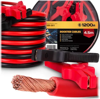 Image de Câbles de démarrage 4,5m 1200A HM-361 Humberg