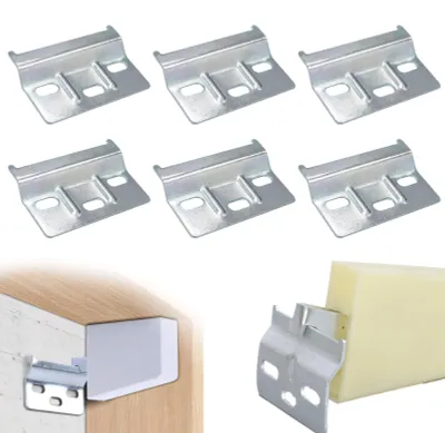 Obrázek produktu pro Sada háčků na zeď, 6 kusů, průměr 64 mm, galvanizovaná, vhodná do kuchyně a ložnice