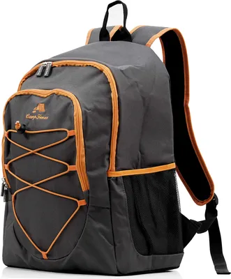 Produktbild von CampFeuer Kühlrucksack 30 Liter | grau | Isoliertasche leicht und wasserdicht