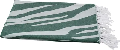 Produktbild von Hamamtuch - hochwertig und stylisch "Tiger Style" tannengrün