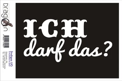 Produktbild von Aufkleber / Autoaufkleber - JDM / Die cut / Auto / OEM - Ich darf das - 210X100mm weiß - Heckscheibe / Heckscheibenaufkleber