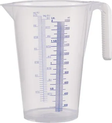 Produktbild von Messbecher Polypropylen Nenninhalt 2l transparentPRESSOL