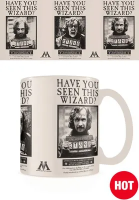 Produktbild von Pyramid International Harry Potter Tasse mit Thermoeffekt Wanted Sirius Black SCMG25012