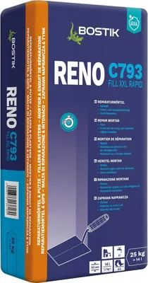 Produktbild von Bostik Reno C793 Fill XXL Rapid 25 kg Sack Beton Reparaturmörtel