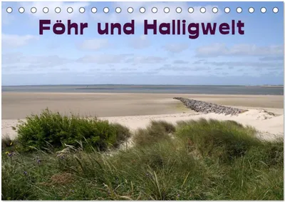 Produktbild von Föhr und Halligwelt 2026 (Tischkalender 2026 DIN A5 quer), CALVENDO Monatskalender