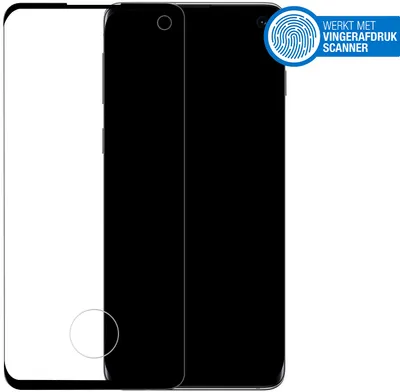 Obrázek produktu pro Mobilize Edge-To-Edge Glass Screen Protector Black Samsung Galaxy S10