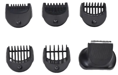 Produktbild von Bartschneiderkopf, 5-teiliger Kamm-Trimmaufsatz, Ersatz für 380s 4 3040 3045 5774 5775 Electric Hair