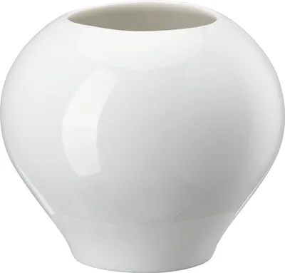 Image de Hutschenreuther Vase kugelförmig Flower Minis Weiss