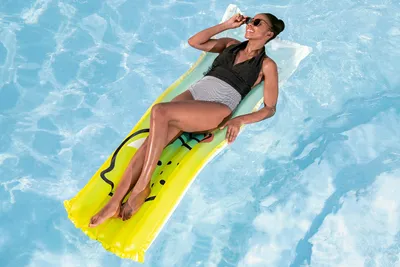 Obrázok produktu pre Bestway 44122, Zelená, Biela, Žltá, Plávajúce matrace, Obrázok, PVC, Muž/žena, 100 kg