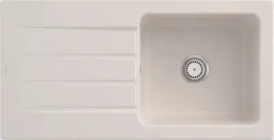 Produktbild von Villeroy & Boch Keramikspüle 336001KR, Architectura 60 Einbauspüle - inkl.