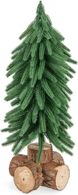 Image de Sapin de Noël artificiel de table de 40 cm de haut avec 200 pointes de branches