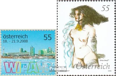 Produktbild von Briefmarken Österreich 2008 Mi 2761,2772 (kompl.Ausg.) gestempelt WIPA 08