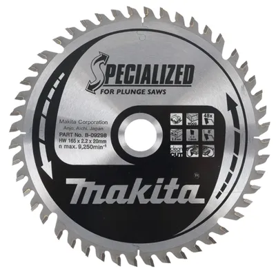 Immagine prodotto di Lama circolare Makita, SPECIALIZED 165 x 20 mm - 48 denti - legno