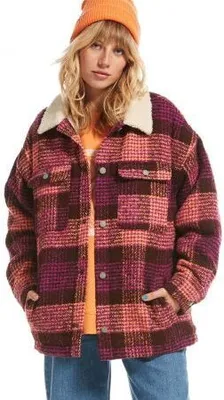 Produktbild von ROXY PASSAGE OF TIME JACKE - Burgunderrot - L