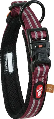 Image de Collier pour chien BIVOUAK réglable 35-45cm rouge Zolux