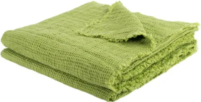 Obrázok produktu pre Zoeppritz Basis, prikrývka na posteľ, zelená, materiál: 100% ľan, rozmer: 130x180 cm, kód: 100350, farba: zelená, (100350 | 4051244506038)