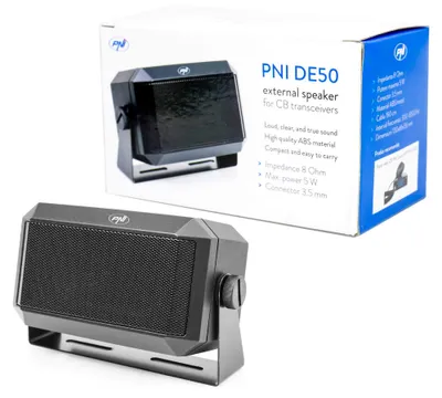 Produktbild von Pni De50 5w Externer Lautsprecher Schwarz  Schwarz One Size