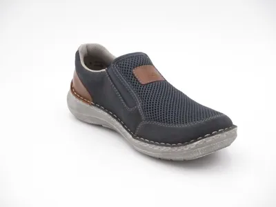 Produktbild von Rieker Herren Herrenschuhe blau Gr. 46