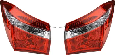 Zdjęcie produktu dla Johns, tylne światła zewnętrzne lewe i prawe, zestaw pasujący do Toyoty Corolla E18 06/13-06/16