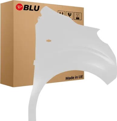 Immagine prodotto di BLU Parafango compatibile con Citroën Jumpy III 3 EWP Destra Weiss Blanc Banquise | 2016- | Anteriore | Verniciato | Pronto per il montaggio | Acciaio