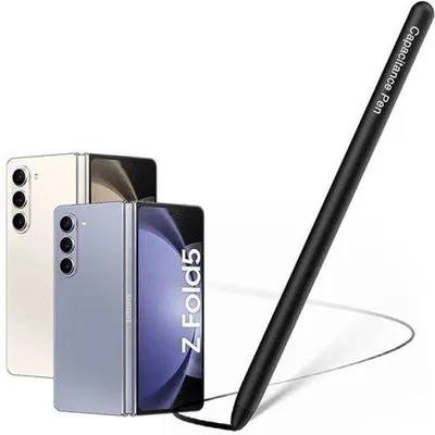 Produktbild von Stylus-Stift für das Z Fold 5, kompatibel mit Touchscreens von S23, Smartphones, Tablets, Touchpads, Lenovo, iOS und Android. (Schwarz)