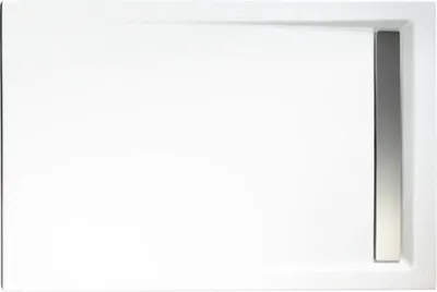 Produktbild von SCHULTE Duschwannen Komplettset Extra-flach 120 x 90 x 2.5 cm alpinweiß glänzend D202912 04 41