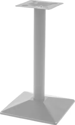 Produktbild von Refurbished Möbelretoure Tischgestell für Bistrotische & Esstische 50x50x72 cm Standfuß Einzelsäule silber