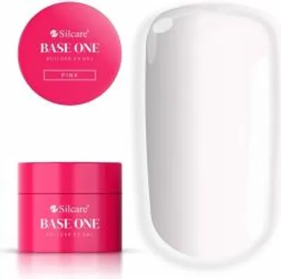 Zdjęcie produktu dla Silcare Base One Żel Budujący Pink 50G - Do Przedłużania I Wzmacniania Paznokci