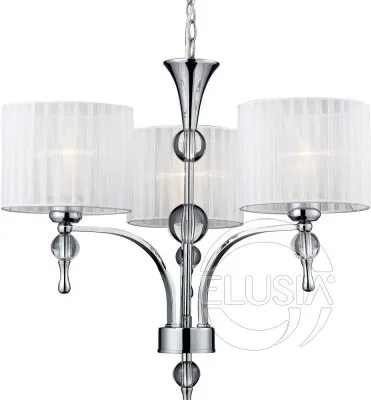 Produktbild von Impress 3 Hängeleuchte Weiß, 3-flammig E27, max. 60W, Ø 56 x 88 cm, IP20