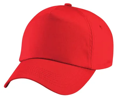Immagine prodotto di Beechfield - Cappellino "Original" a 5 pannelli per bambini FK1379 (taglia unica) (rosso brillante)