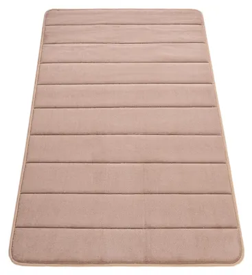 Produktbild von Badezimmerteppich Badematte Badteppich Badvorleger Flauschig Memory Foam 3D Grösse 50x80 cm