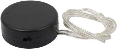 Obrázek produktu pro Černý knoflíkový držák baterie, 3 V CR2032, pro 2 kusy