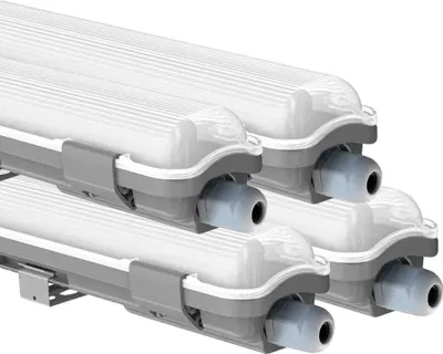 Produktbild von 4er Set LED Wannenleuchten, Tages-Licht, L 127,5 cm VT-12028