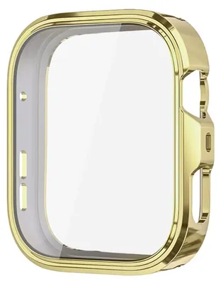 Produktbild von Für Huawei Watch Fit 4 Pro Electroplated Full Cover TPU Smart Watch Schutz Hülle Gold
