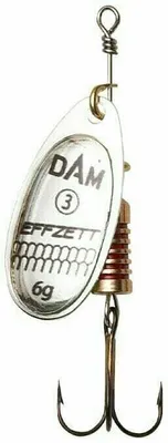 Zdjęcie produktu dla DAM Effzett Standard Spinner Silver 6 g Błystka
