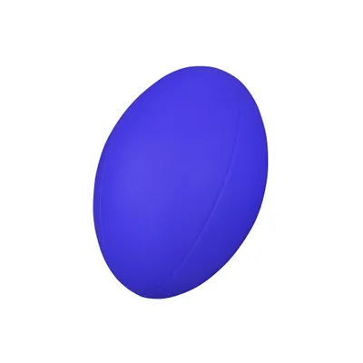 Produktbild von Pre-Sport Rugbyball Schaum blau - beschichteter Spielball Größe 3