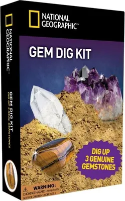 Produktbild von National Geographic Ausgrabungsset Edelsteine zum Ausgraben Wissenschaftsspiel