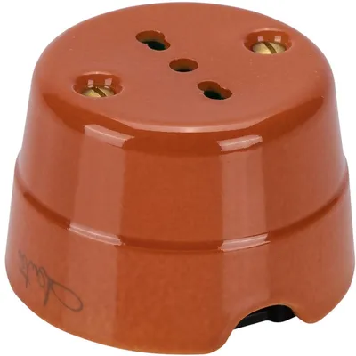 Productafbeelding van FANTON FME84010TC stopcontact P17/11, keramisch