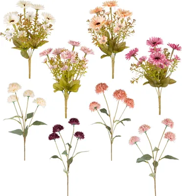 Produktbild von Chrysanthemen Blütentraum, 163_Menge/Größe:3er Set - 31 cm , 164_Farbe/Art:Apricot - Chrysanthemen