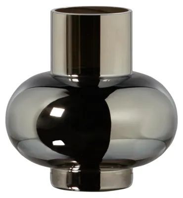 Image de Vase Kaheku Saldana, argenté, 24 Ø, 26h, référence : 420669197