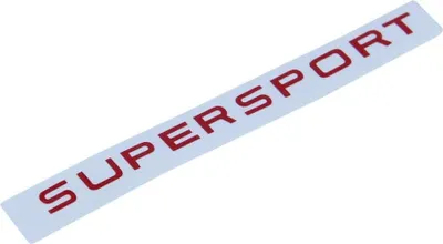 Produktbild von Tankaufkleber Tank Aufkleber "Supersport", rot Zündapp 1968-1974