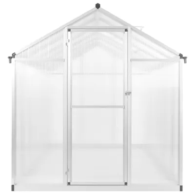 Image de vidaXL serre aluminium 421x190x195 cm 15,6 m³
