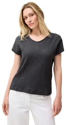Produktbild von Cecil Damen Shirt mit Smok-Struktur