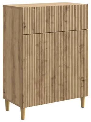 Obrázok produktu pre vidaXL Komoda Artisan – dub 66 x 34,5 x 90 cm drevotrieska